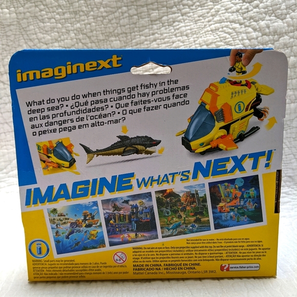Imaginext Deep Sea Submarine - Picture 2 of 5